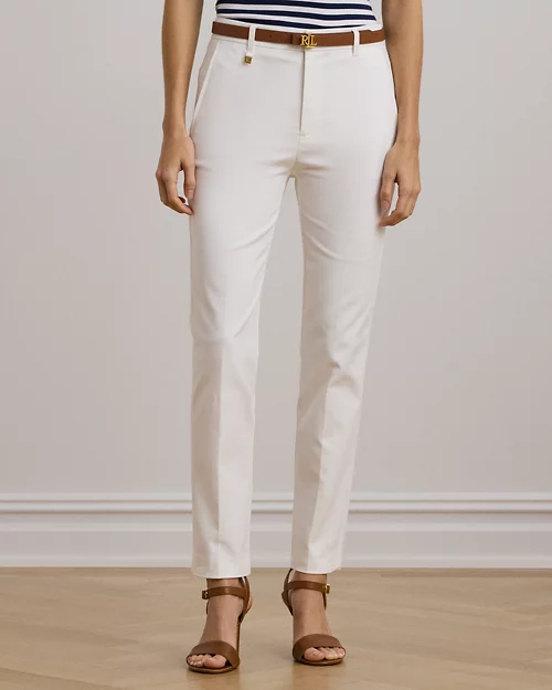 lauren ralph lauren Pantalón de algodón de doble cara para mujer | Ralph Lauren® ES Descuento