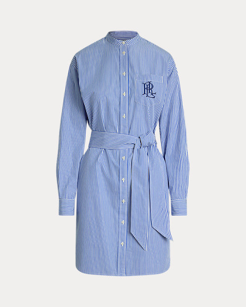 lauren ralph lauren Vestido camisero de paño con cinturón para mujer | Ralph Lauren® ES Mejor oferta