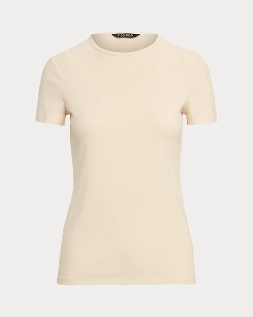 lauren ralph lauren Camiseta de algodón elástico para mujer | Ralph Lauren® ES Rebajas online