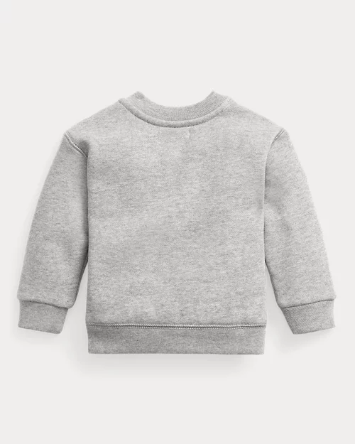 lauren ralph lauren Sudadera de felpa con cuello redondo para bebé niño | Ralph Lauren® ES COMPRAR AHORA