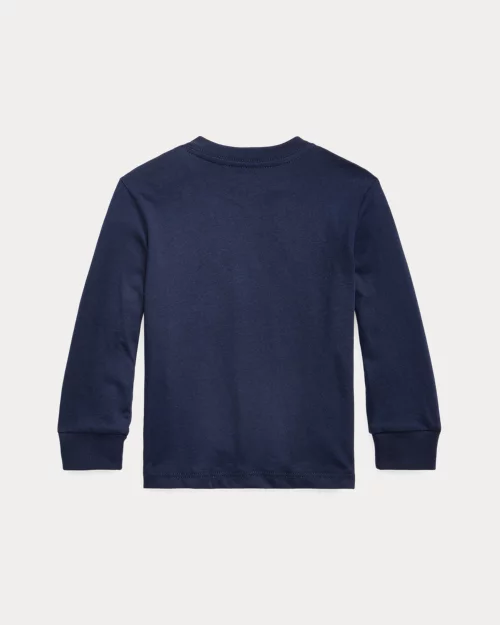 lauren ralph lauren Camiseta de punto jersey de manga larga para bebé niño | Ralph Lauren® ES Último día