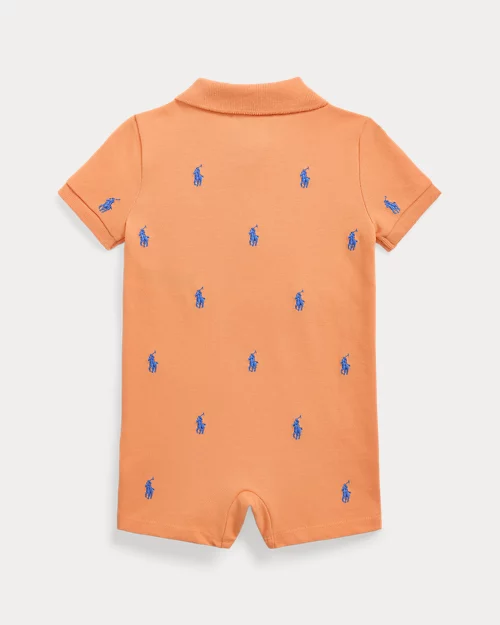 lauren ralph lauren Pelele corto de piqué con caballo Polo para bebé niño | Ralph Lauren® ES Ahorra y exporta