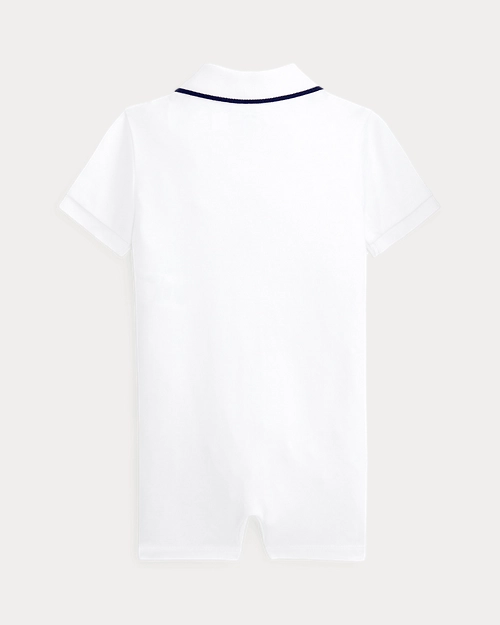 lauren ralph lauren Pelele corto tipo polo de algodón suave para bebé niño | Ralph Lauren® ES Precios de Black Friday