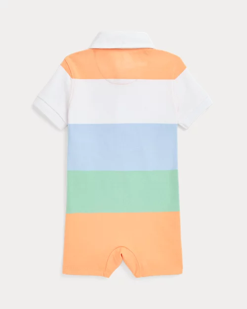 lauren ralph lauren Pelele de rugby de punto de algodón para bebé niño | Ralph Lauren® ES En oferta
