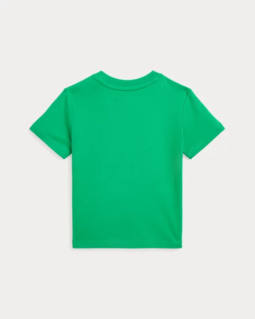 lauren ralph lauren Camiseta de punto jersey de algodón para bebé niño | Ralph Lauren® ES Rebajas de fin de temporada