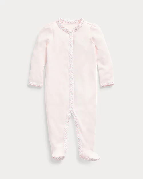 lauren ralph lauren Pelele de algodón con ribete de flores para bebé niña | Ralph Lauren® ES
