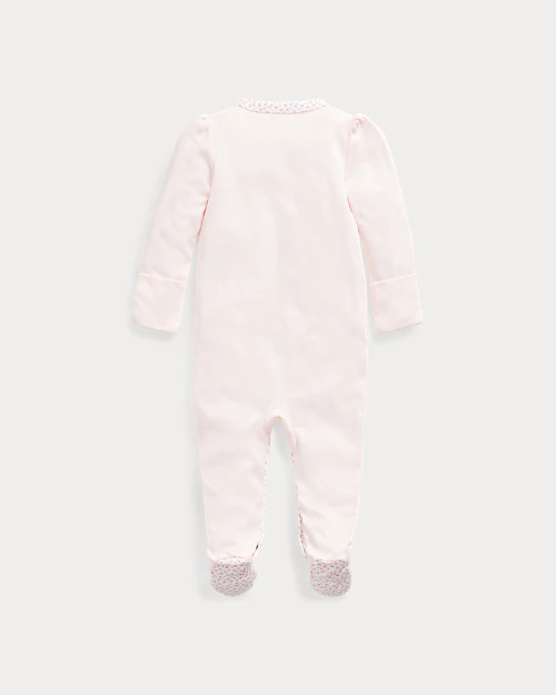 lauren ralph lauren Pelele de algodón con ribete de flores para bebé niña | Ralph Lauren® ES 2025