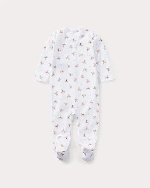 lauren ralph lauren Pelele de algodón con el osito de Polo para bebé niña | Ralph Lauren® ES Outlet online