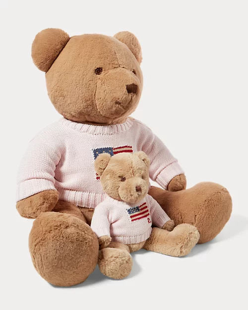 lauren ralph lauren Polo Bear pequeño con jersey con bandera para Baby | Ralph Lauren® ES Rebajas baratas