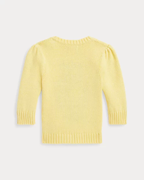 lauren ralph lauren Jersey con cuello redondo y Polo Bear para bebé niña | Ralph Lauren® ES Tienda
