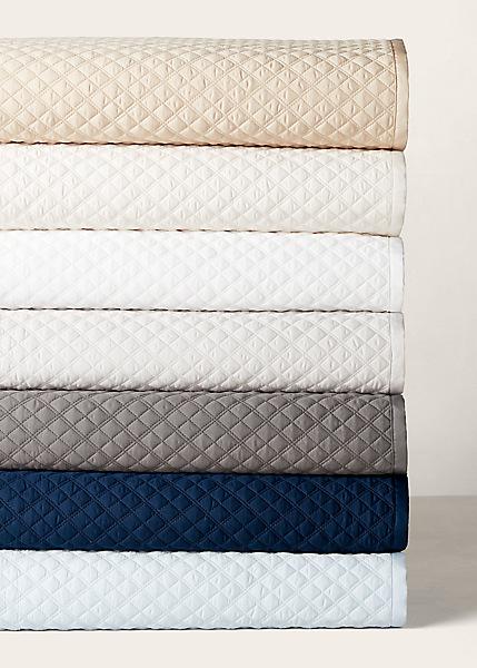 lauren ralph lauren Colección de ropa de cama Quilted Sateen Argyle | Ralph Lauren® ES Superdescuento