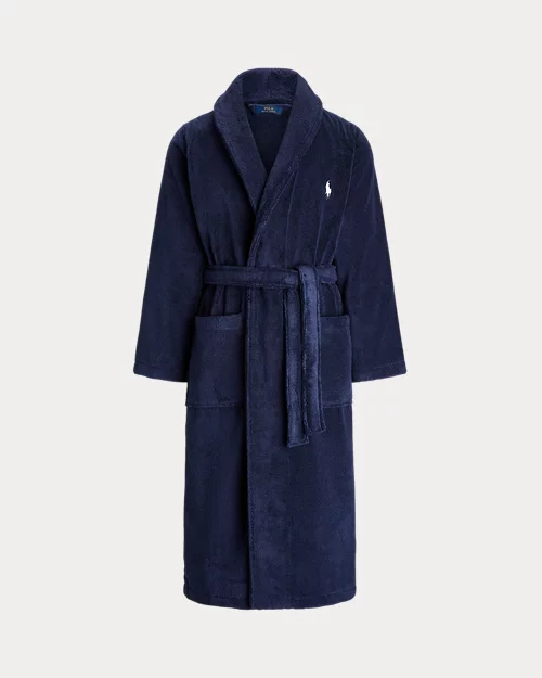 lauren ralph lauren Bata de rizo de algodón para hombre | Ralph Lauren® ES Tienda