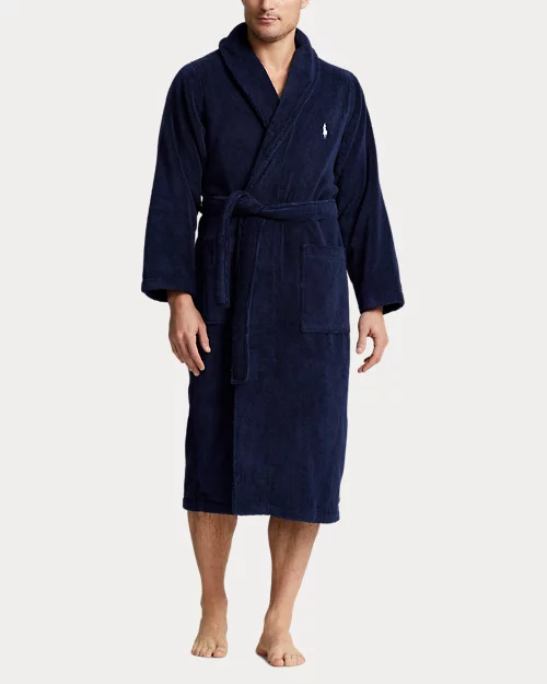 lauren ralph lauren Bata de rizo de algodón para hombre | Ralph Lauren® ES Tienda