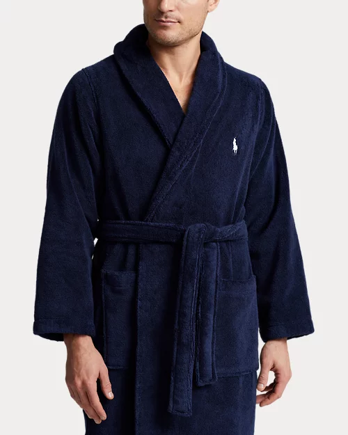 lauren ralph lauren Bata de rizo de algodón para hombre | Ralph Lauren® ES Tienda
