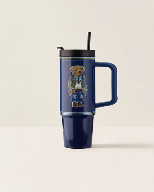 lauren ralph lauren Botella con pajita y Polo Bear | Ralph Lauren® ES Superdescuento