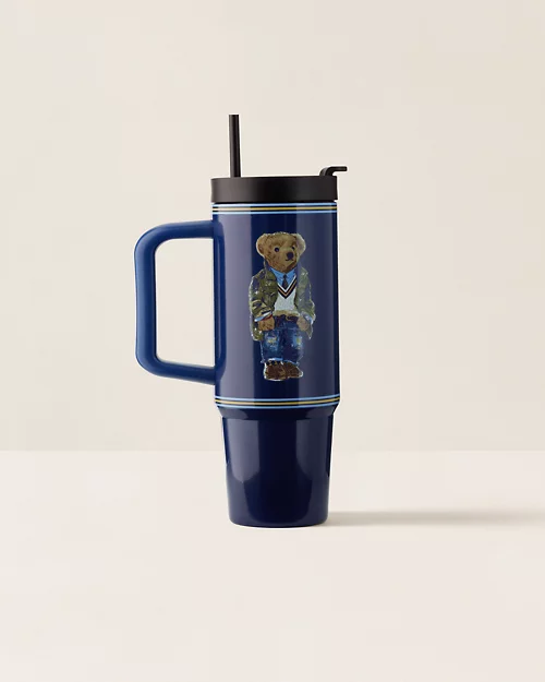 lauren ralph lauren Botella con pajita y Polo Bear | Ralph Lauren® ES Superdescuento