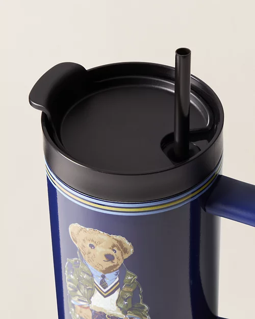 lauren ralph lauren Botella con pajita y Polo Bear | Ralph Lauren® ES Superdescuento