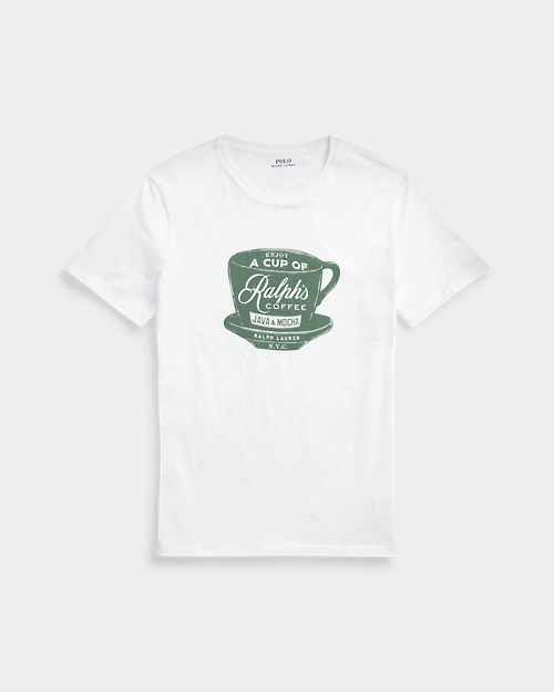 lauren ralph lauren Camiseta Ralph's Coffee Custom Slim Fit para hombre | Ralph Lauren® ES Grandes descuentos