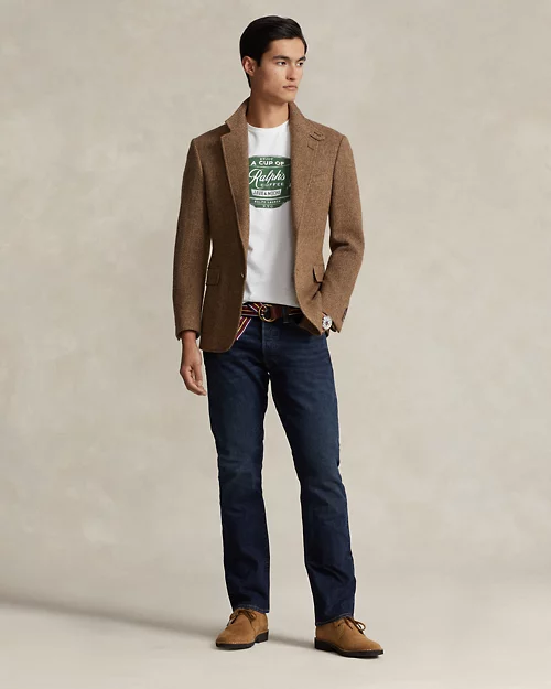 lauren ralph lauren Camiseta Ralph's Coffee Custom Slim Fit para hombre | Ralph Lauren® ES Grandes descuentos