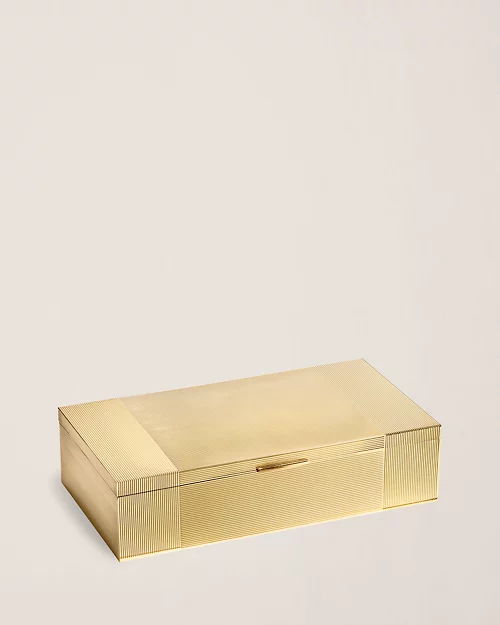 lauren ralph lauren Caja Luke bañada en latón | Ralph Lauren® ES