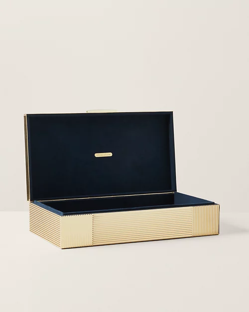 lauren ralph lauren Caja Luke bañada en latón | Ralph Lauren® ES Gran oferta