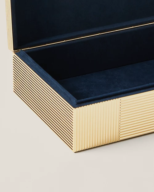 lauren ralph lauren Caja Luke bañada en latón | Ralph Lauren® ES Gran oferta