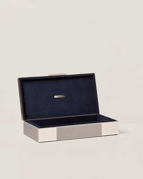 lauren ralph lauren Caja Luke bañada en plata | Ralph Lauren® ES Rebajas baratas