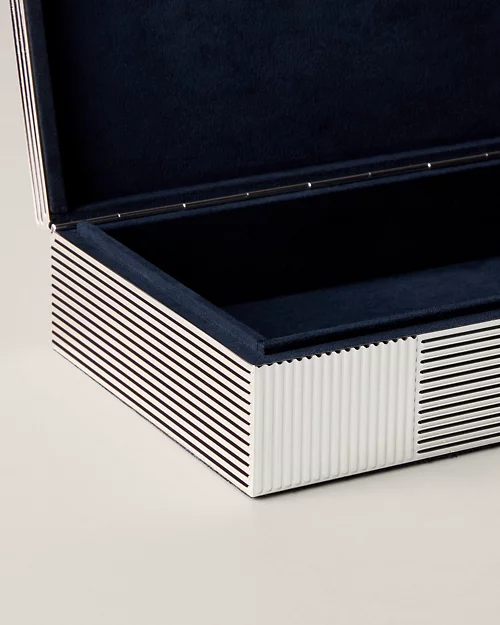lauren ralph lauren Caja Luke bañada en plata | Ralph Lauren® ES Rebajas baratas
