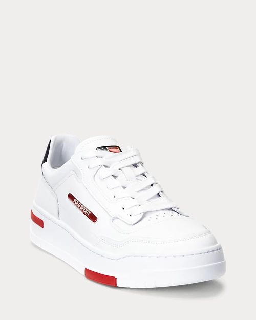lauren ralph lauren Deportiva PS300 de piel para hombre | Ralph Lauren® ES Rebajas