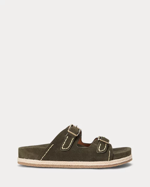 lauren ralph lauren Sandalia Turbach de ante para hombre | Ralph Lauren® ES