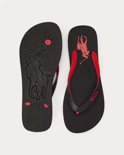 lauren ralph lauren Chancla Bolt con caballo para hombre | Ralph Lauren® ES Rebajas baratas
