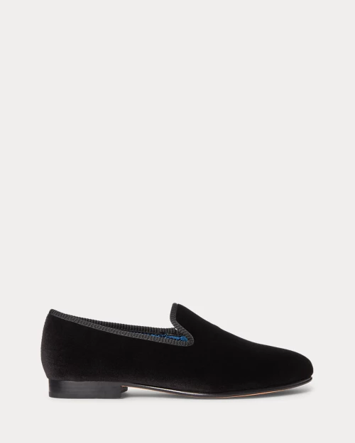 lauren ralph lauren Zapatillas de casa de terciopelo Paxton para hombre | Ralph Lauren® ES