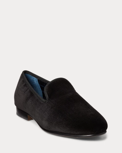 lauren ralph lauren Zapatillas de casa de terciopelo Paxton para hombre | Ralph Lauren® ES Tienda