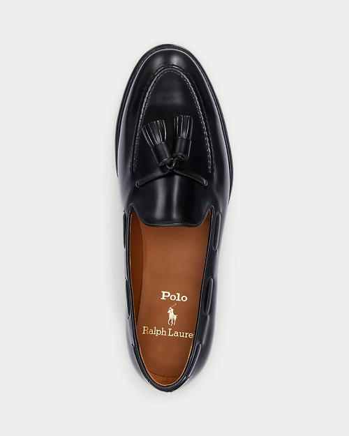 lauren ralph lauren Mocasín Maestra de piel de becerro para hombre | Ralph Lauren® ES Tienda