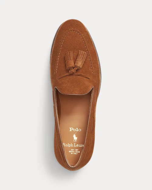 lauren ralph lauren Mocasín Maestra de ante con borlas para hombre | Ralph Lauren® ES Liquidación