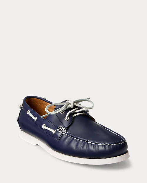 lauren ralph lauren Náuticos Merton de piel para hombre | Ralph Lauren® ES Mejor oferta