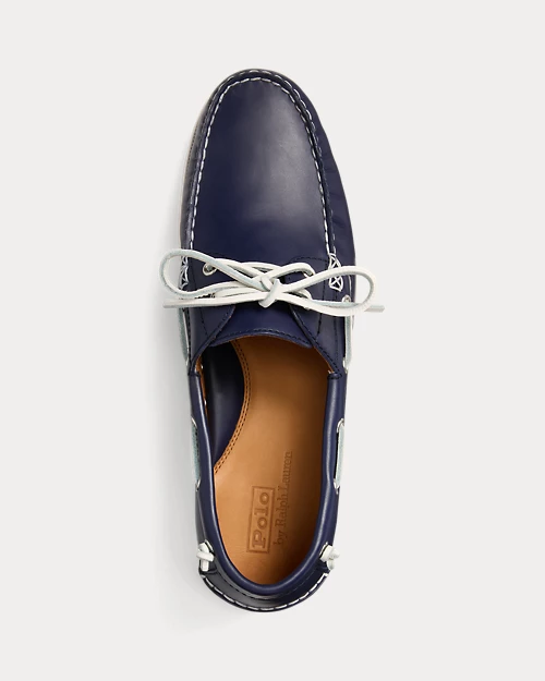 lauren ralph lauren Náuticos Merton de piel para hombre | Ralph Lauren® ES Mejor oferta
