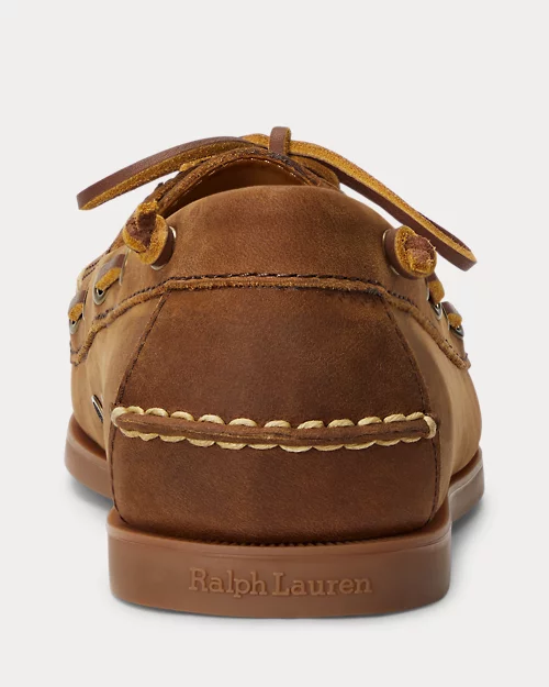 lauren ralph lauren Náuticos Merton de piel para hombre | Ralph Lauren® ES Rebajas top