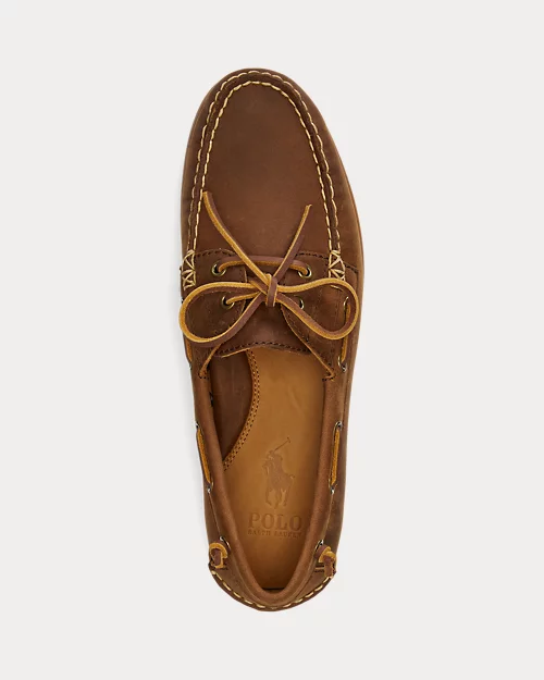 lauren ralph lauren Náuticos Merton de piel para hombre | Ralph Lauren® ES Rebajas top