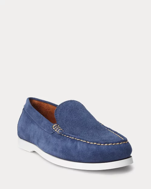 lauren ralph lauren Mocasín veneciano Merton de ante para hombre | Ralph Lauren® ES Envío gratis