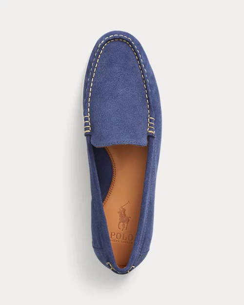 lauren ralph lauren Mocasín veneciano Merton de ante para hombre | Ralph Lauren® ES Envío gratis