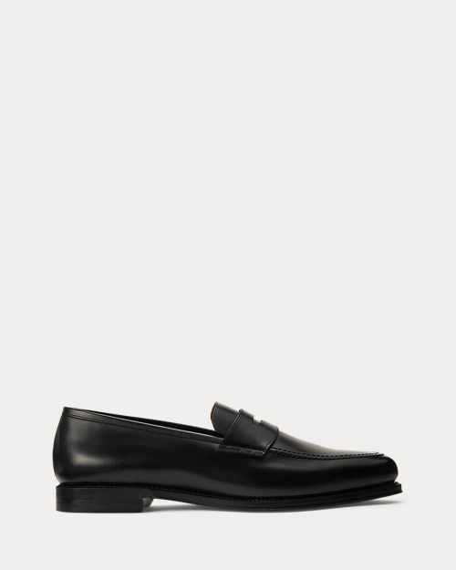 lauren ralph lauren Mocasín penny Maestra de piel de becerro para hombre | Ralph Lauren® ES