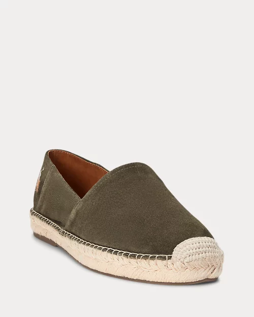 lauren ralph lauren Alpargata Cevio de ante para hombre | Ralph Lauren® ES COMPRAR AHORA