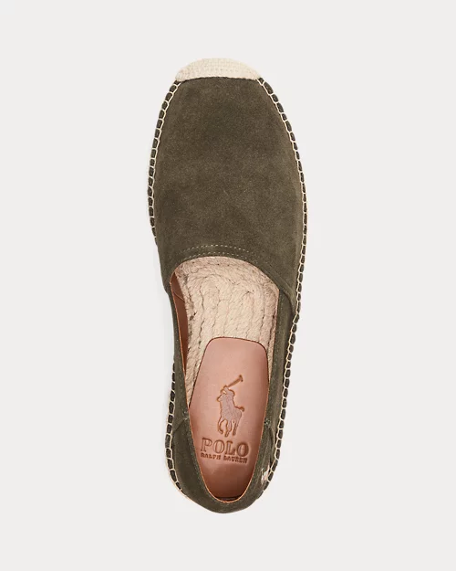 lauren ralph lauren Alpargata Cevio de ante para hombre | Ralph Lauren® ES COMPRAR AHORA