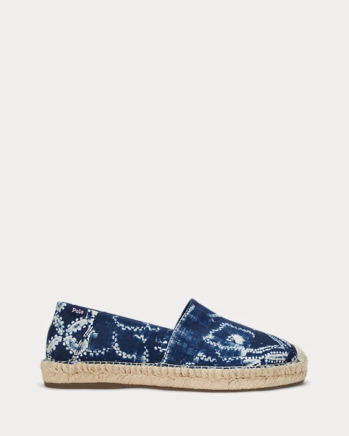 lauren ralph lauren Alpargata Cevio de loneta estampada para hombre | Ralph Lauren® ES
