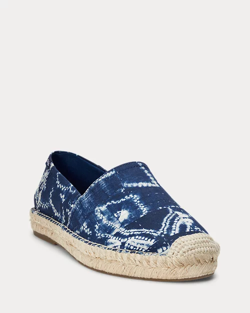 lauren ralph lauren Alpargata Cevio de loneta estampada para hombre | Ralph Lauren® ES ÚLTIMAS EDICIONES
