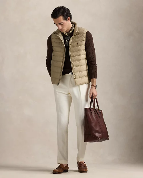 lauren ralph lauren Chaleco Colden plegable para hombre | Ralph Lauren® ES Solo hoy