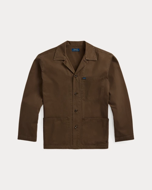 lauren ralph lauren Sobrecamisa de sarga para hombre | Ralph Lauren® ES Envío internacional gratuito