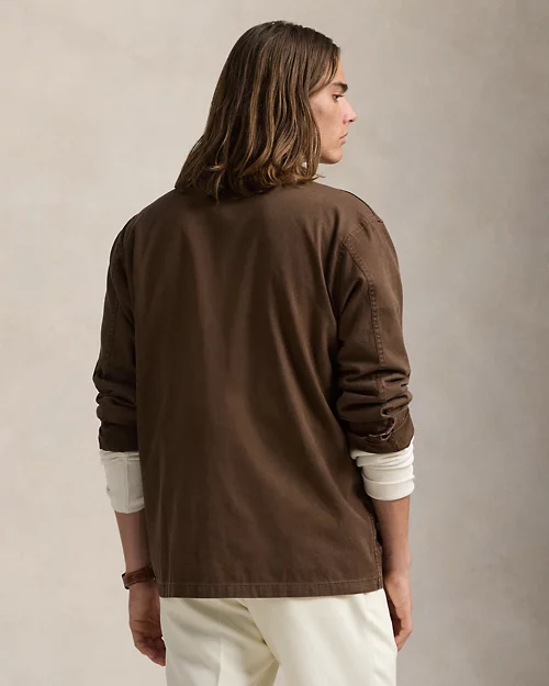 lauren ralph lauren Sobrecamisa de sarga para hombre | Ralph Lauren® ES Envío internacional gratuito