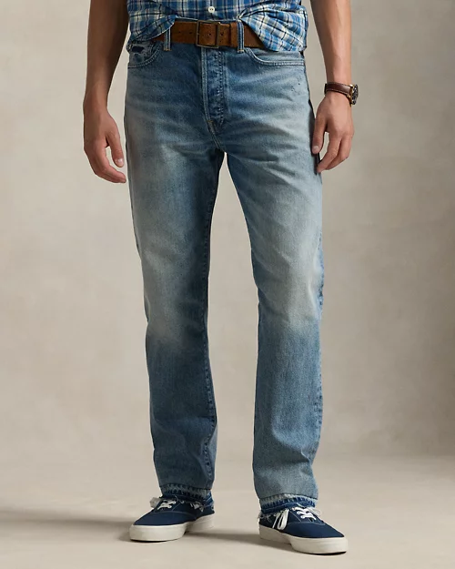 lauren ralph lauren Jeans desgastados Heritage Straight para hombre | Ralph Lauren® ES Limitado a 3 días
